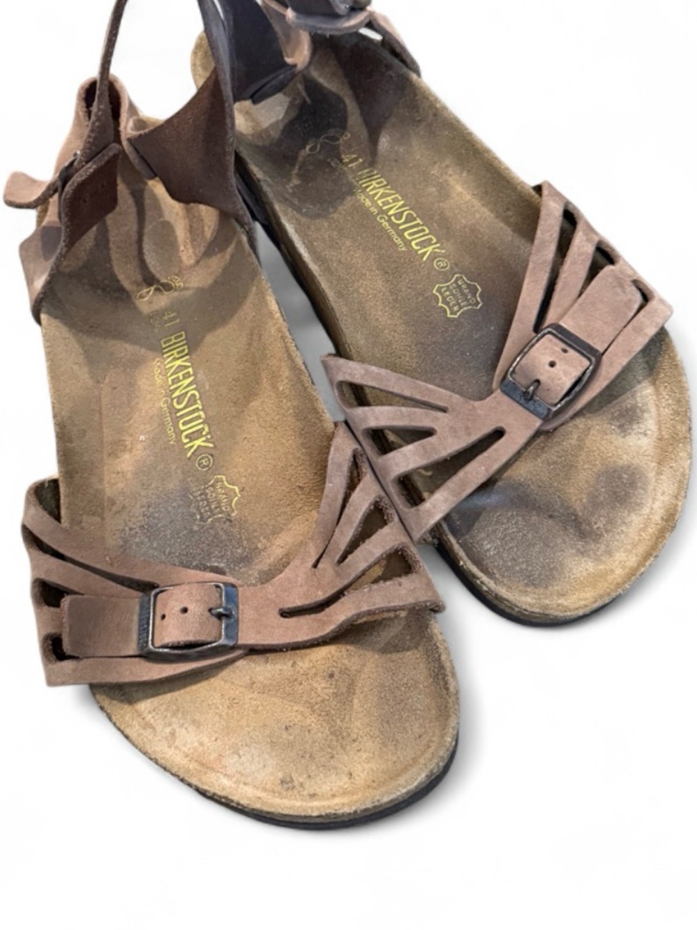 Birkenstock Bali Taupe Brown Suede Ankle Strap Sandals | Casual, Boho, Comfort